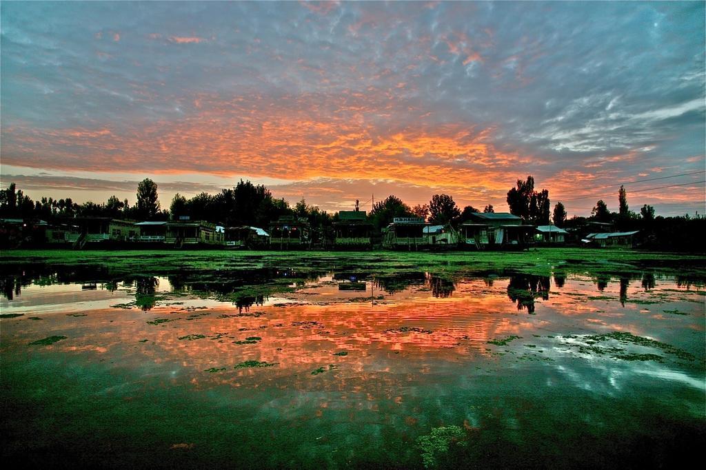 Green View Group Of Houseboats Otel Srīnagar Dış mekan fotoğraf